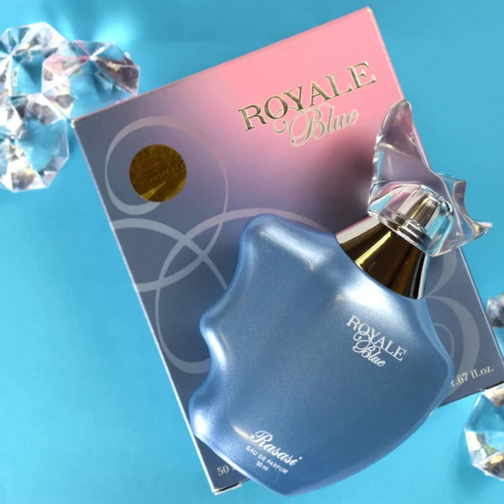 Rasasi Royale Blue Pour Femme Eau De Parfum 50ml 1.6 Fl.oz. Gift For Girlfriend | Party Wear