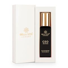 Bella Vita Luxury CEO Woman Eau De Parfum 20ml 0.68 Fl.oz. Women Fragrance | Long Lasting