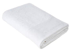 Kuber Industries Cotton Bath Towel 400 Gsm | Super Absorbent Bath Towel For Men & Woman Lightweight & Odour Free (White)