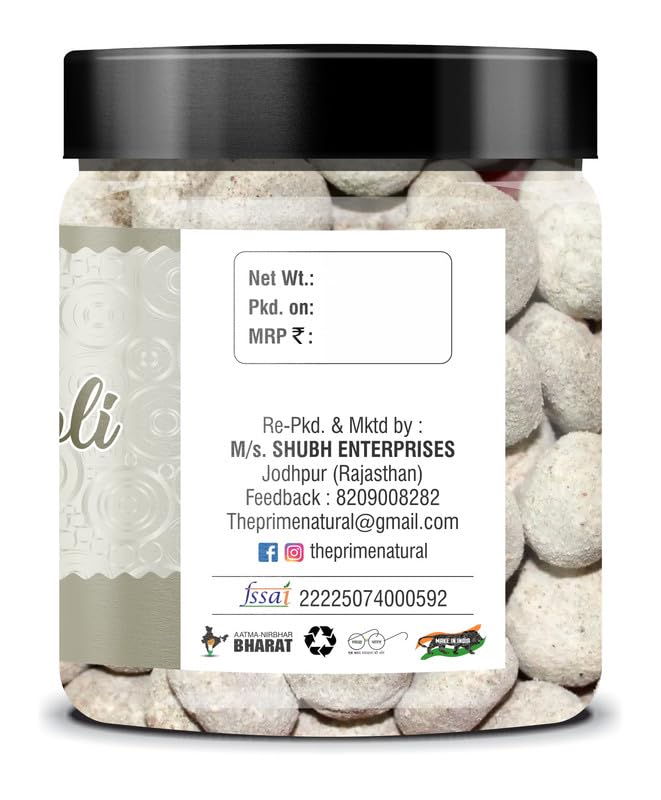 The Prime Natural Premium Hing Goli 800gm, | Good For Digestion | Jar Pack