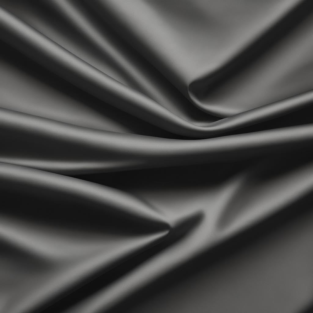 Single Bedsheet Elastic Fitted With Two Matching Pillow Cover - 75 X 36 Inches, Dark Grey | Naturally Soft, Breathable, & Skin Friendly
