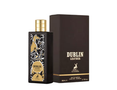 DUBLIN LEATHER BY MAISON ALHAMBRA EAU DE PARFUM FOR MEN & WOMEN 80ML 2.7 FL.OZ.