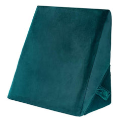 Wedge Cushion, Memory Foam Leg Pillow For Sleeping, Acid Reflux - Dark Green | Back Support Pillow For Bed, For Sitting Wedge Pillow, Multi-Purpose Use | For Head & Neck Support Pillow