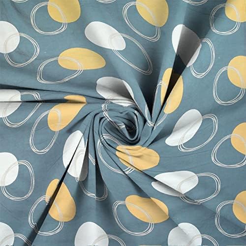 Premium Double Bedsheet With 2 Pillow Covers - 86 X 90 Inches, Dark Grey & White | 160 Thread Count Super Soft - Glace Cotton Breathable & Wrinkle Free - 3 Pcs Set