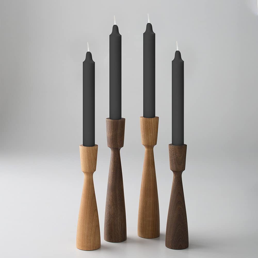 BLACK ESPECIALLY MEANT FOR HEALING, CHAKRAS, RITUAL STICK CANDLES SET OF 20