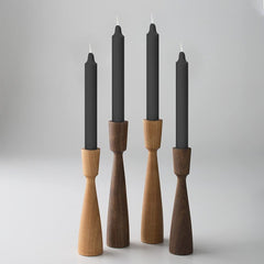 BLACK ESPECIALLY MEANT FOR HEALING, CHAKRAS, RITUAL STICK CANDLES SET OF 20