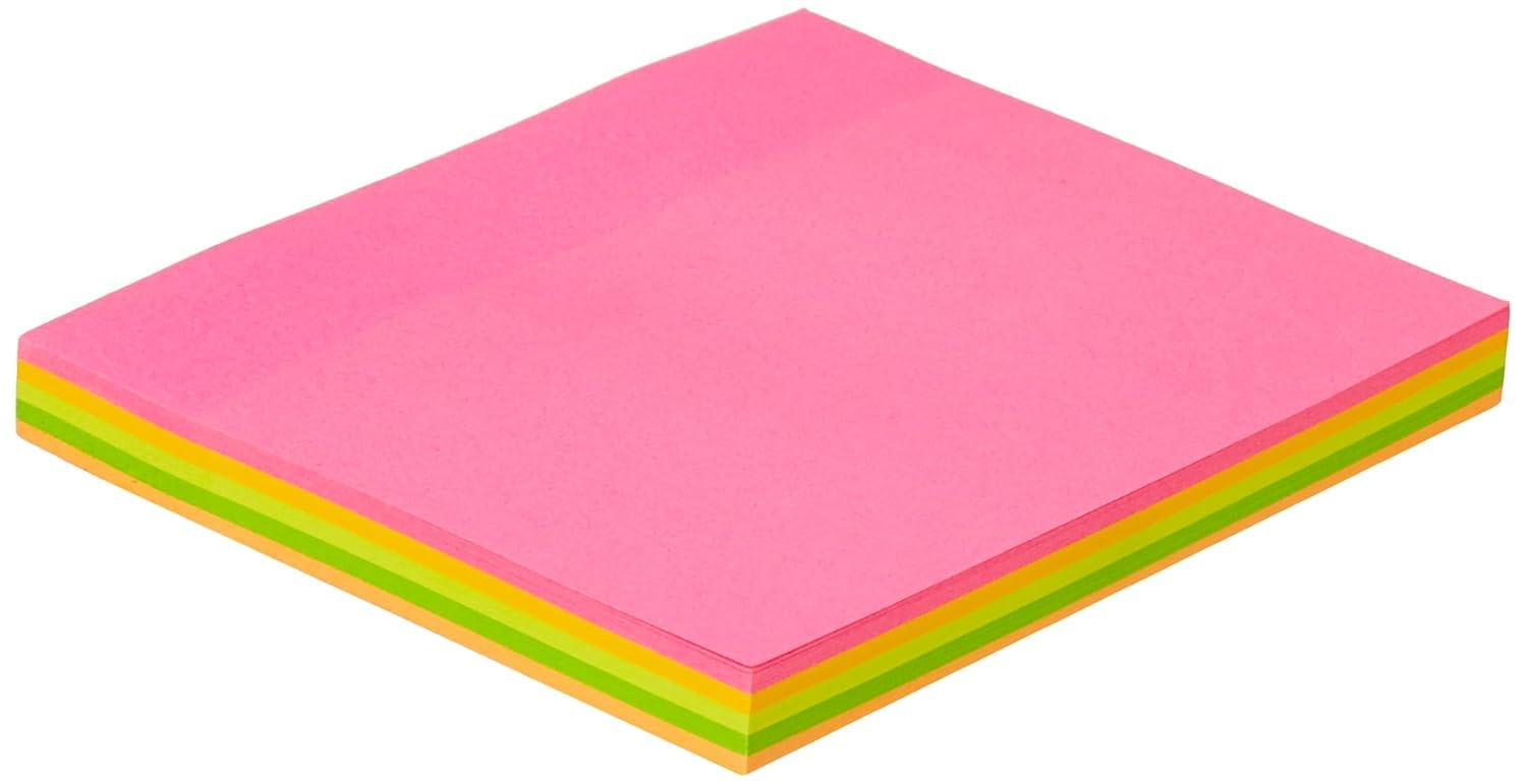 Sticky Notes Pad – 3x4 Inch Pocket-size Notepad With 100 Sheets For Office, School & Home Use