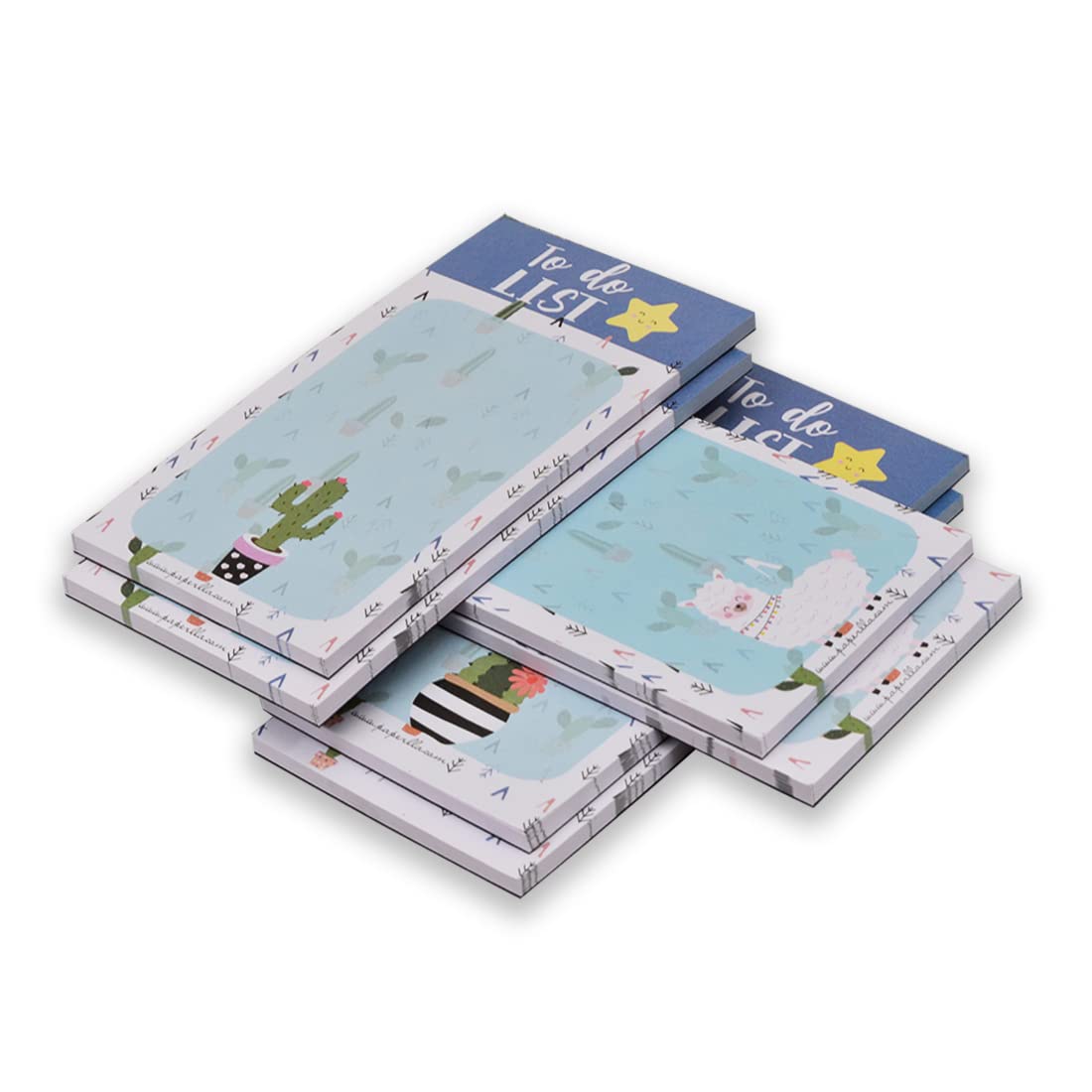 To Do List Diary, Undated Notepads For Writing Notes, Every Day List, Gift For Kids, Set Of 6