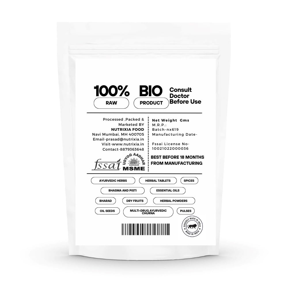 Nutrixia Ayurved Belgiri Powder Bael Giri Powder Aegle Marmelos, No Added Preservatives & No Artificial Colors | 1 Kg 2.2lbs