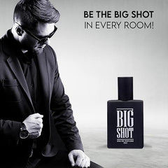 Oscar Big Shot Black Long Lasting Perfume | Fongure Aromatics Fragrance | Everyday Use Eau De Perfum For Men | 30ml 1 Fl.oz.