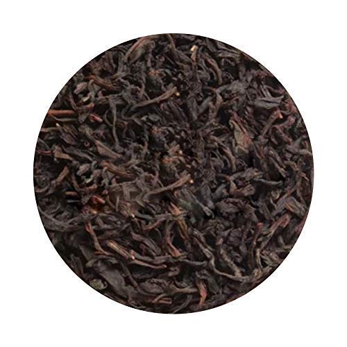 Golden Tips Earl Grey Black Tea - 200gm Brocade Bag, 7.05 Ounce, 100 Cups | Blended With Pure Oil Of Bergamot - Brew Hot Or Iced Tea | Low Caffeine Loose Leaf Tea
