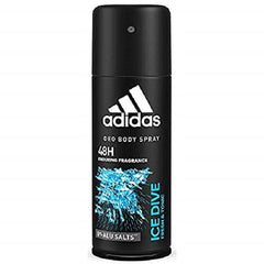 Adidas Ice Dive Fresh Deodorant Body Spray 150ml 5.0 Fl.oz. Unisex Fragrance | 48H Enduring Fragrance