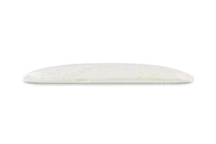 Orthopedic Cervical Pillow, Thin Pillow For Sleeping, White, King Size - 1.5 Inch | Ultra Slim Memory Foam Pillow, Slim Pillow For Neck & Shoulder Pain, Breathable, Washable Cover