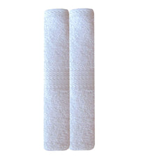 Akin Premium Cotton Bath Towels 1000 Gsm (Pack Of 2) - White