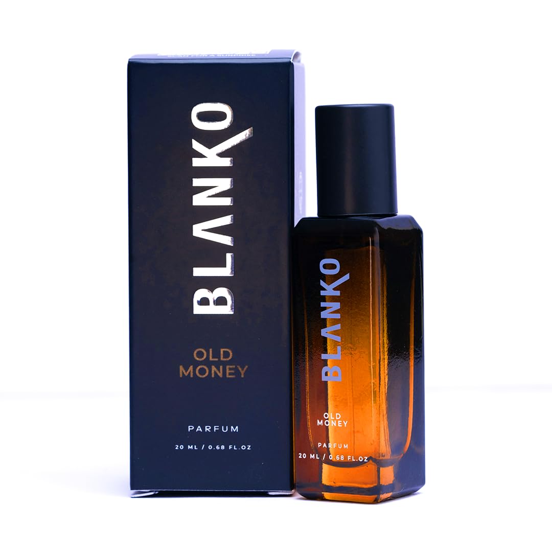 Blanko Old Money TLT Parfum 20ml 0.6 Fl.oz. Luxury Perfume For Brunch, Travel & Relaxing Vacations | Longest Lasting Men's Perfume With Time Lock Technology