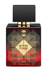 Amber Magic Eau De Parfume 100ml 3.4 Fl.oz. Woody Perfume | Long Lasting Perfect Fragrance For Men