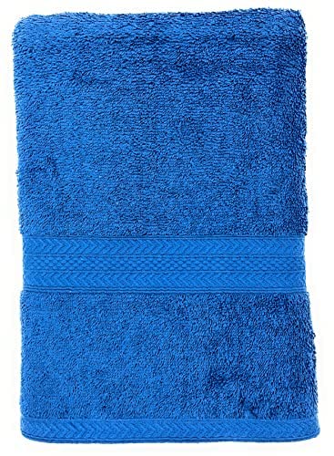 Bombay Dyeing Tulip Small Size Bath Towel 500 Gsm (Royal Blue)