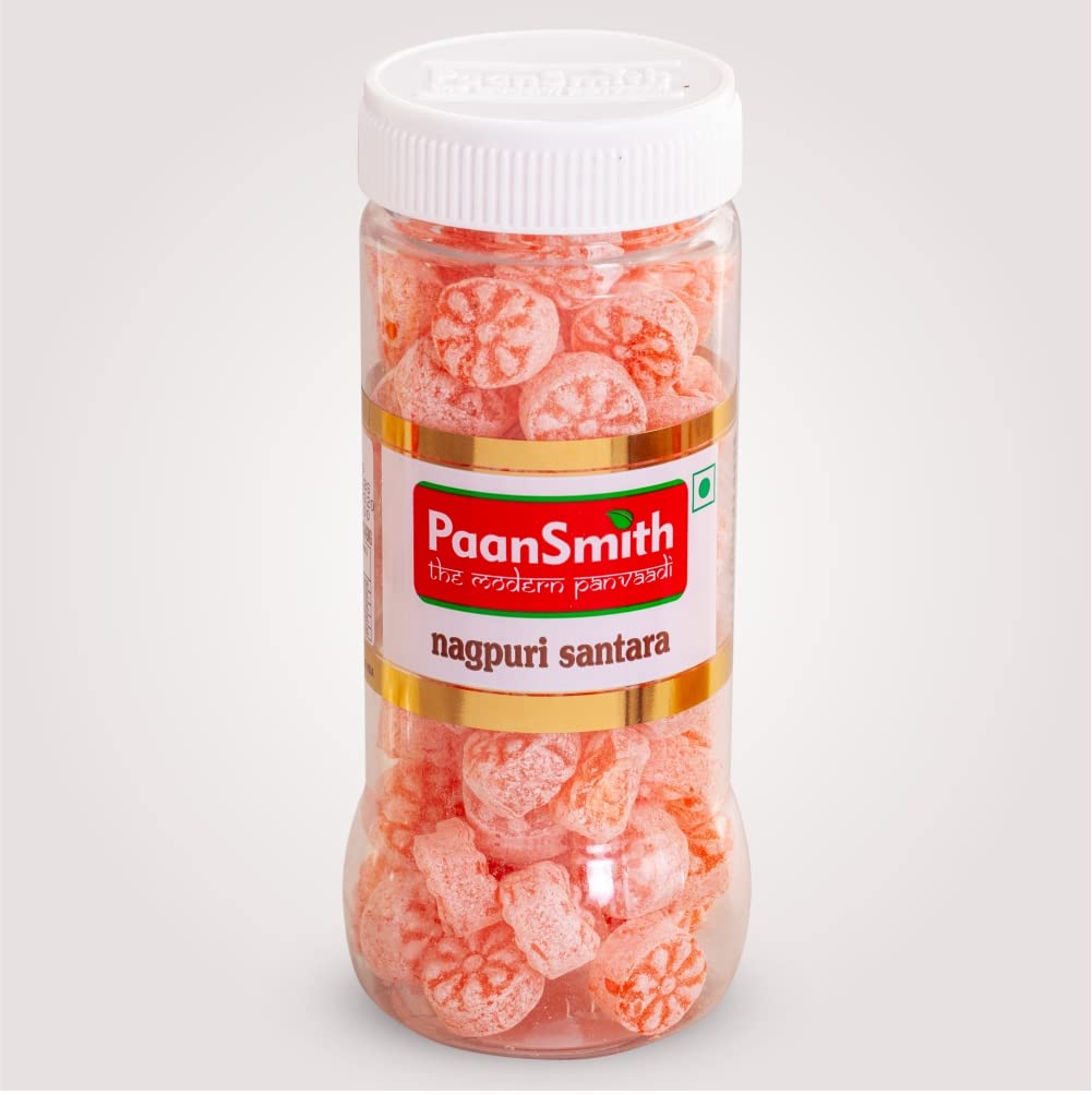 Paansmith Nagpuri Santara Candies 220gm, | Jar Pack