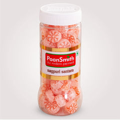 Paansmith Nagpuri Santara Candies 220gm, | Jar Pack