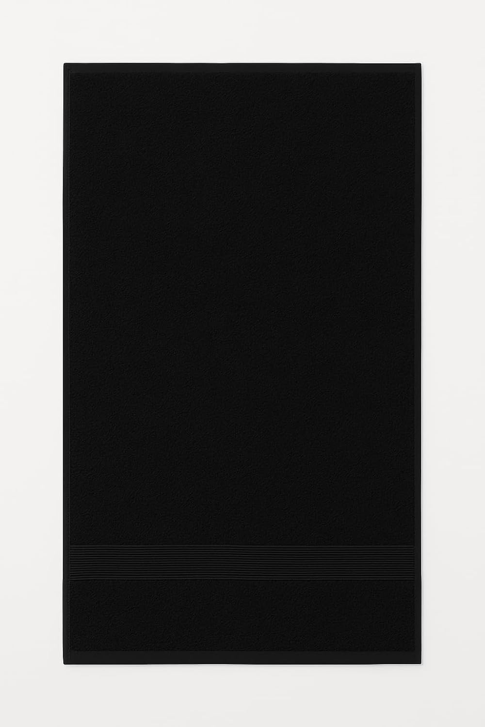 Bless Berries Soft Comfort 100% Cotton Bath Towel 500 Gsm | Large Size Bathroom Towel For Men & Women (Black)