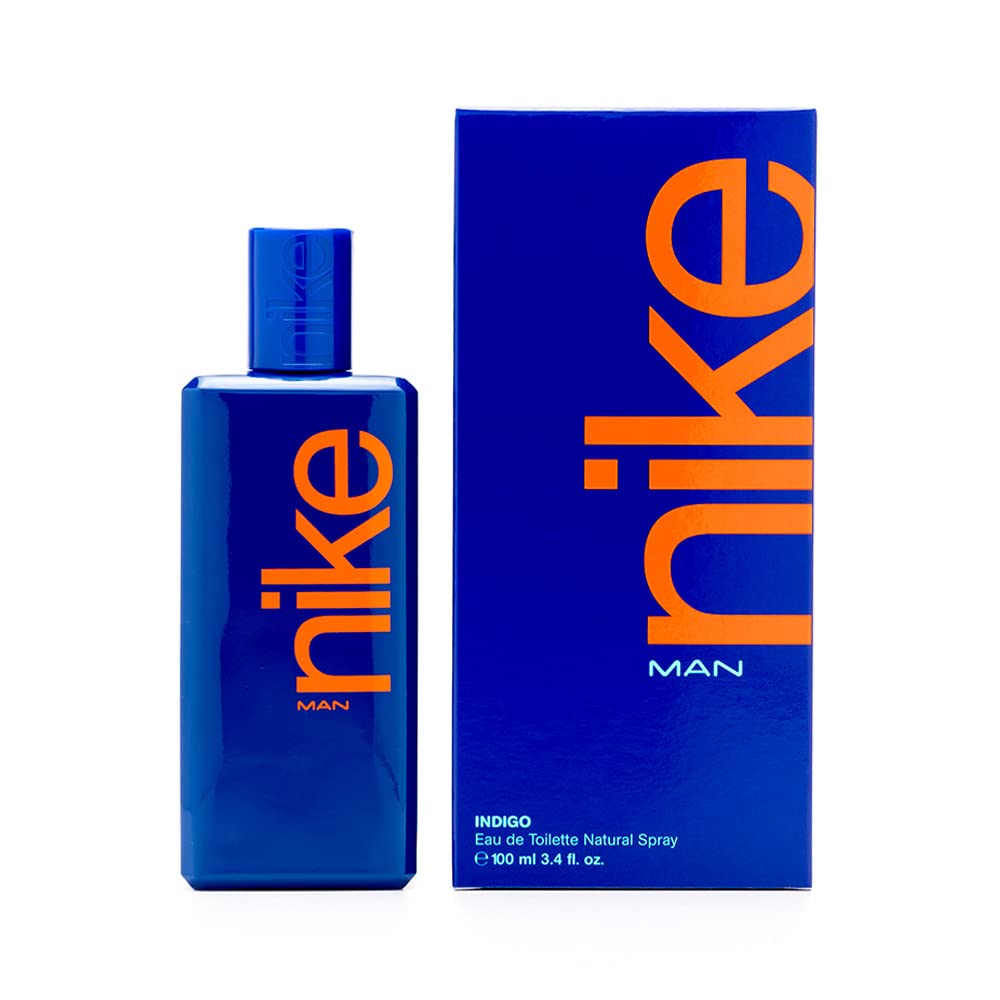 Nike Indigo Eau De Toilette 100ml 3.4 Fl.oz. | Best Birthday Gift For Husband | Perfect For All Seasons