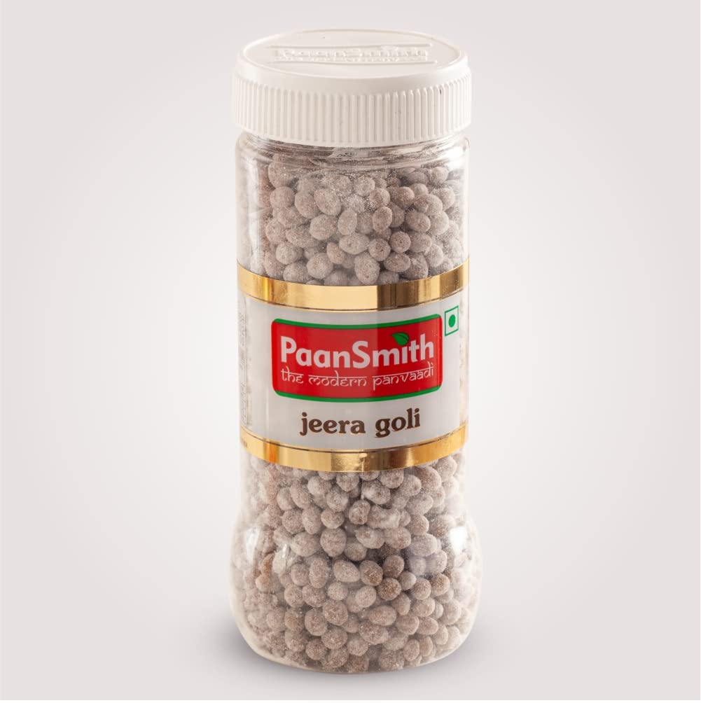 Paansmith Cumin Seeds Flavour (Jeera Goli) 250gm, | Digestive Candy | Jar Pack