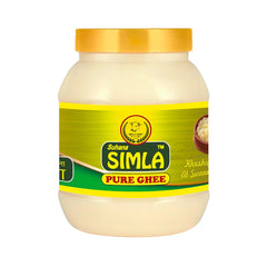 100% Natural Suhana Simla Danedar Buffalo Desi Ghee By Simla Dairy Industries | Rich In Nutrients Healthy Desi Cow Ghee Good For Digestive Health | (1 Litr) 33.8 Ounce | Jar Pack