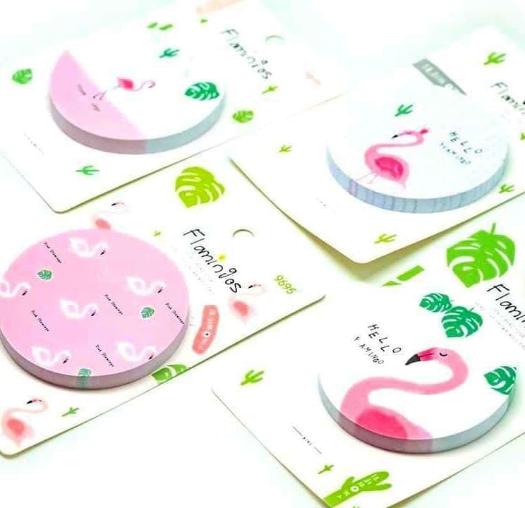 300 Sheets Round Shape Sticky Notes Set Office Stationery | Sticky Notes Pad Pack Of 4