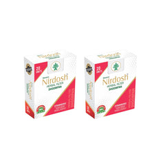 Strawberry Flavored Herbal Filter Dhoompan Sticks - Pack Of 2X 20 Pcs Herbal Cigarette | Bidi Sticks Rolled In Tendu Leaves, Non-Addictive Sticks - Tobacco Free & Nicotine Free