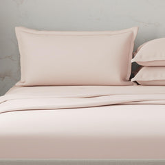 100% Cotton Plain Bedsheet Set With 4 Pillow Covers - 108 X 108 Inches, Pink | 300 Thread Count - Gift For Weddings Or Anniversary King Size Bedsheet