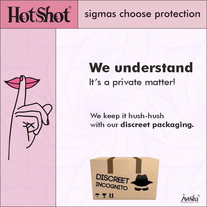 Hotshot Assorted Flavours - Banana, Strawberry, Chocolate, Whiskey Regular Condom (Set Of 4 )