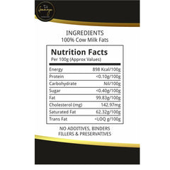 100% Pure Desi Cow Ghee By Grameya | Rich Source Of Vitamin & Protein Fiber Pure Healthy Cow Ghee Perfect For Boost Immunity | 750ml (250ml * 3) 25.3 Ounce | Jar Pack