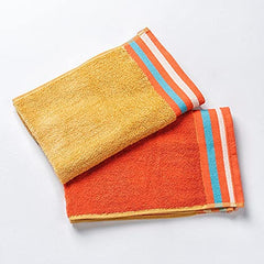 Ddecor Cotton Hand Towel 400gsm (Gold)- Pack Of 2