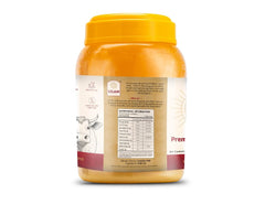 Organic Cow'S Desi Ghee By Ugam | Great Source Of Energy & Vitamin Healthy Desi Ghee Perfect For Daily Health | (1 Litr) 33.8 Ounce | Jar Pack