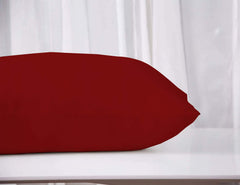 Microfiber Pillow Cushion Filler, Luxurious Pillow Filler, Maroon, 16 X 24 Inch | Cushion Pillow Filler For Home Décor, Bedroom, Bed | All Season Comfort & Flawless Aesthetics - Pack Of 1