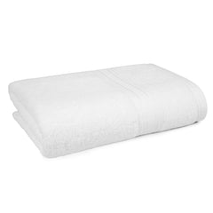 Mytrident Cotton Bath Towel 700 Gsm | For Men & Women Classic Towel 100% Cotton Bath Towel (Dream White)