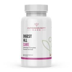 Autoimmunity Care Digest All Care Advanced All - In -1 Digestive Enzymes For Digestion Support Prevents Indigestion, Bloating, Gas & Stomach Discomfort | 30 Capsules, 50gm 0.1lbs
