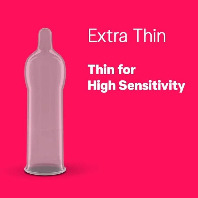 Durex Pleasure Packs (Intense Tingling Lube 50ml, Extra Thin 10s)