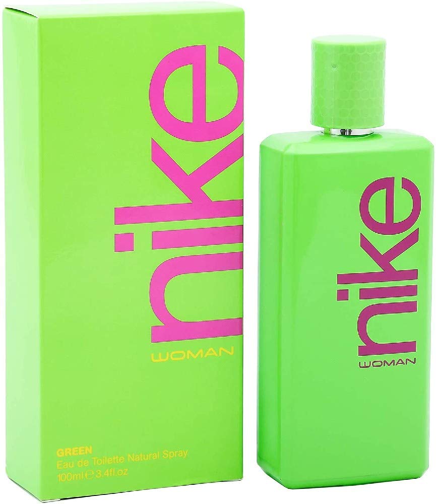 Nike Green Eau De Toilette Perfume 100ml 3.4 Fl.oz. | Perfect Birthday Gift For Girlfriend | Long Lasting Fragrance