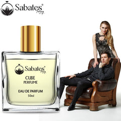 Sabates Cube Eau De Parfum 50ml 1.6 Fl.oz. | Frgrance Like Royalty & Long Lasting | For Unisex