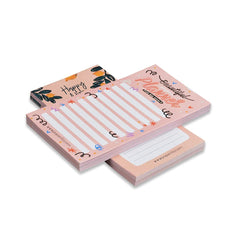 Daily To Do Writing Pads, Daily Planner, Notepads, Simply Tear Off Sheet | Set Of 4, 50 Pages