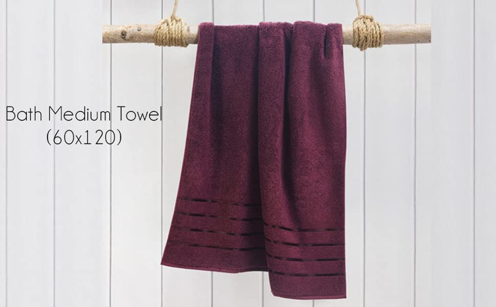 Spread Spain 100% Cotton Hand Towel 600 Gsm | Soft, Fluffy, Super Absorbent & Quick Dry Towels For Pool, Spa & Gym (Marsala)