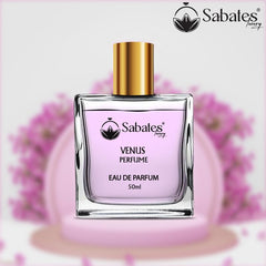 Sabates Venus Eau De Perfume For Women 50ml 1.6 Fl.oz. | Long Lasting Aqua Fragrance For Women