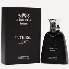 Menjewell Intense Love Eau De Parfum 100ml 3.4 Fl.oz. Masculine Fragrance | Premium Luxury Long Lasting