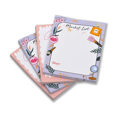 Daily Planner To Do List Notepad, Work Planner, Calendar, Checklist, Humorous Design | Set Of 4