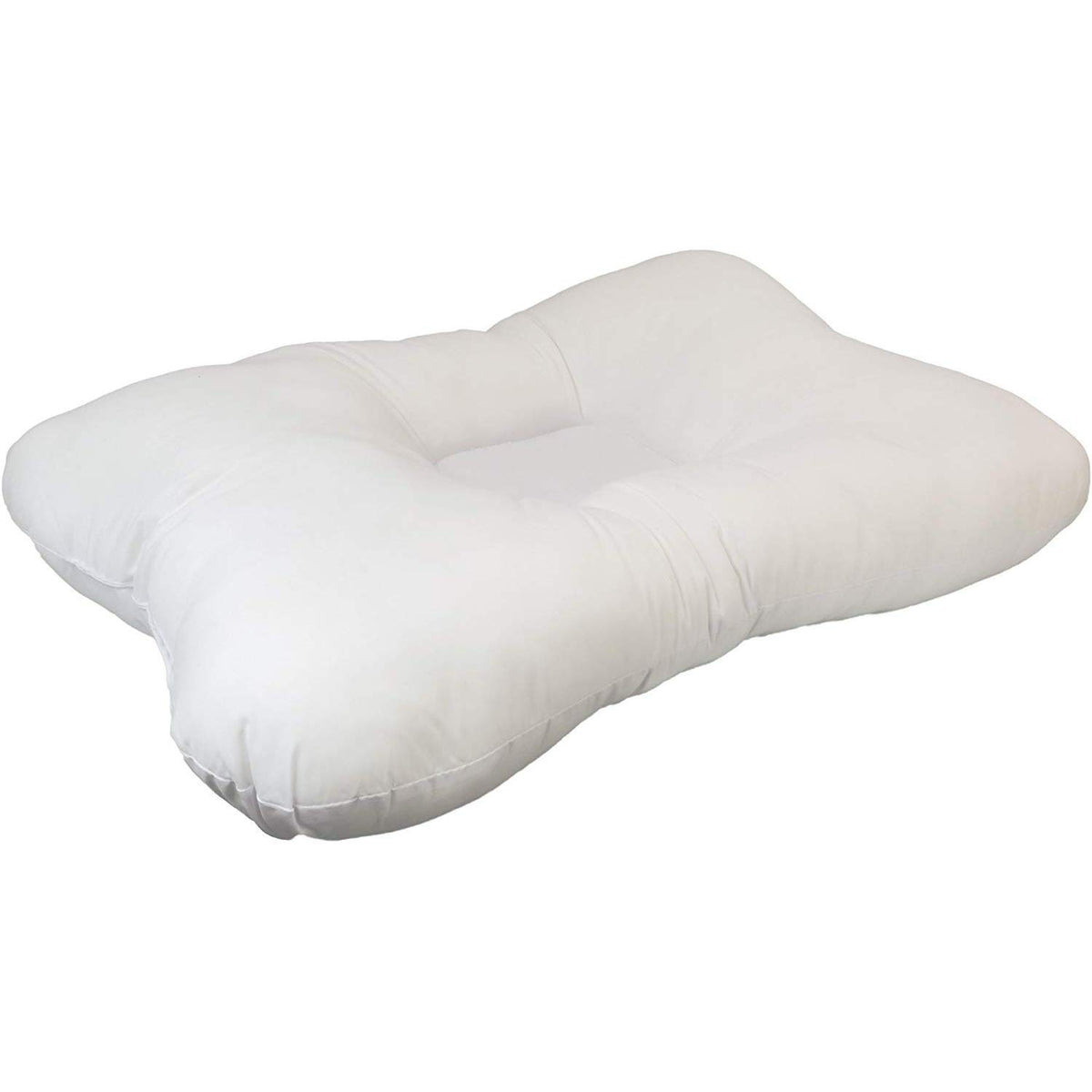 Ortho Medical Cervical Pillow For Sleeping, Neck Support, White - 41 X 61 Cm | Indented Contour Pillow For Sleeping Back & Side Sleeper, Full Support, Comfortable Pillow - Pack Of 1