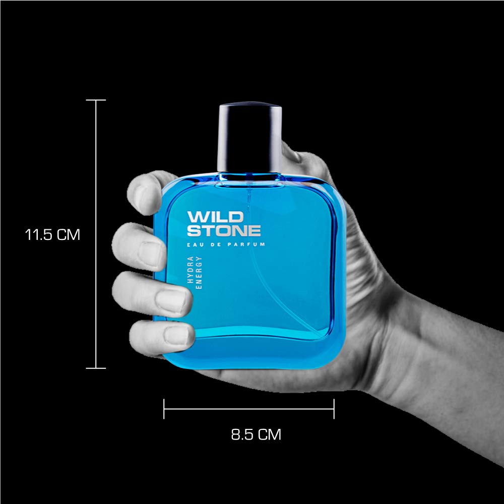 Wild Stone Hydra Energy Eau De Perfume For Men 200ml 6.7 Fl.oz.| Perfect Gift For Bestfriend