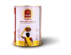 Organic Buffalo'S Ghee By Ugam | Great Source Of Energy & Vitamin Healthy Danedar Desi Ghee Perfect For Garnish Dishes | (5 Litr) 169.0 Ounce | Tin Pack