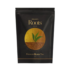 Goklani's Roots Premium Black Tea - 250gm, 8.8 Ounce | Pure Handpicked CTC Leaves - Authentic Indian Smooth Flavor & Robust Taste | Medium Caffeine, Additives Free