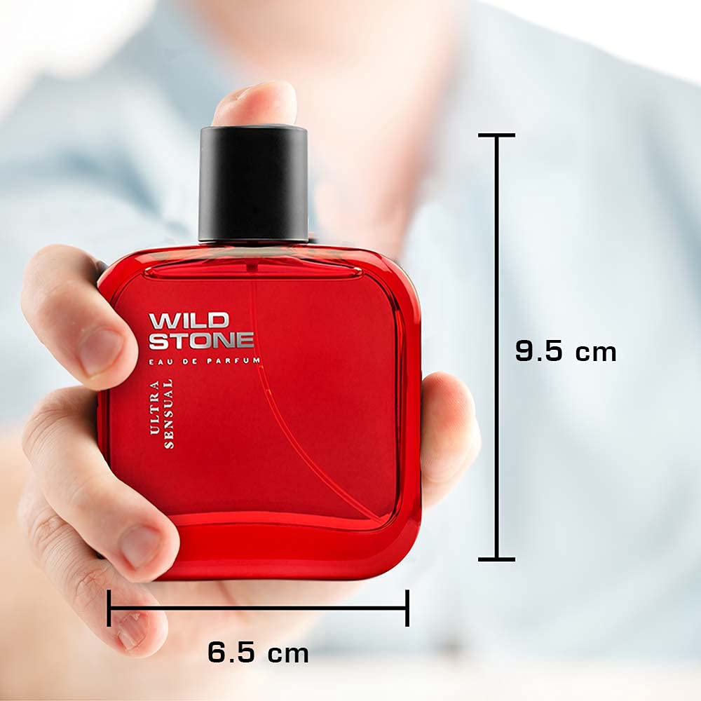 Wild Stone Ultra Sensual Body Spray Eau De Perfume For Men 30ml 1.0 Fl.oz. | Long Lasting Fragrance
